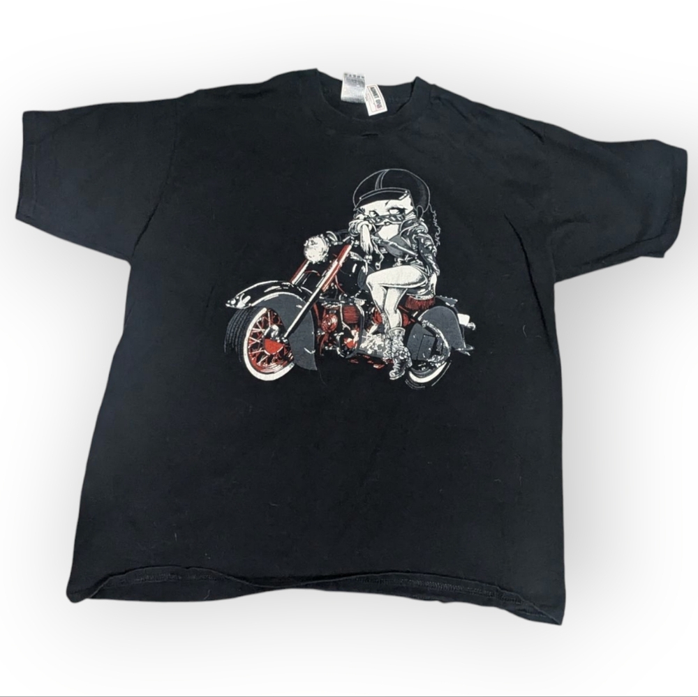 Vintage Biker Betty Boop - Picture 1 of 4